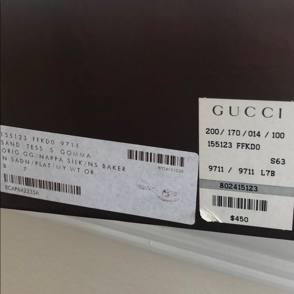 COPY - Authentic gucci gold clogs - Picture 5 of 5